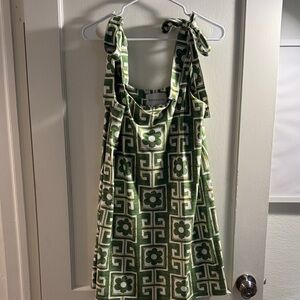 Smith & Quinn Constance mini dress in the Flower Maze Tart print